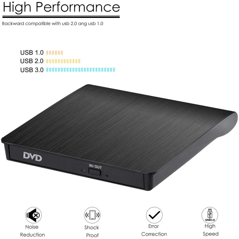 درایو DVD اکسترنال کوکوپا مدل Pop-Up Mobile BT638