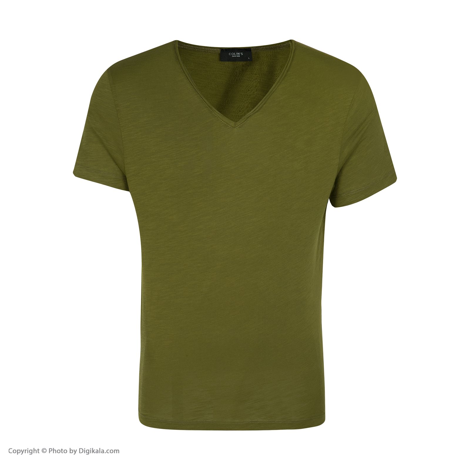 تی شرت مردانه کالینز مدل 142011102-OLIVEDRAB -  - 2