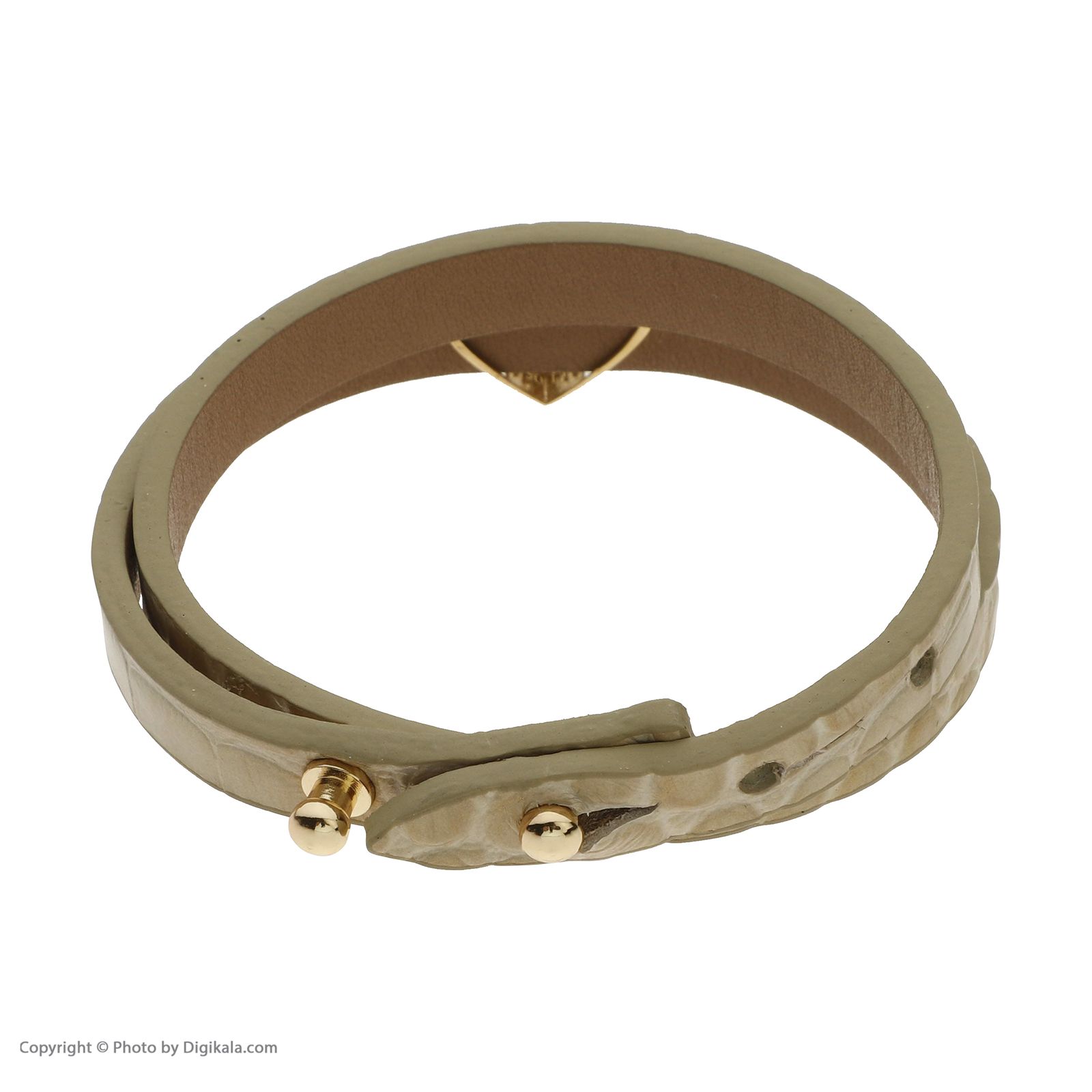 دستبند طلا 18 عیار زنانه تاج مدل G582 -  - 4