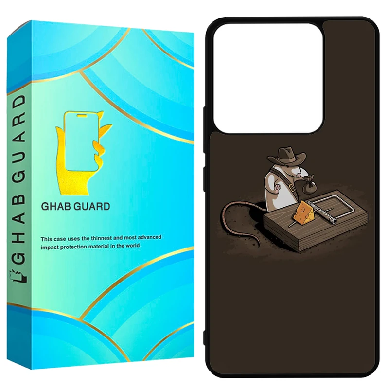 کاور قاب گارد طرح موش مدل GN14 مناسب برای گوشی موبایل شیائومی Redmi Note 14 5G