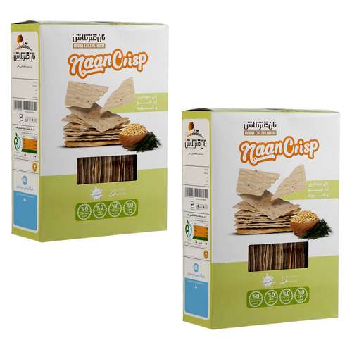 بیسکویت رژیمی حاوی آرد جو و زیره تلاش - 300 گرم بسته 2 عددی