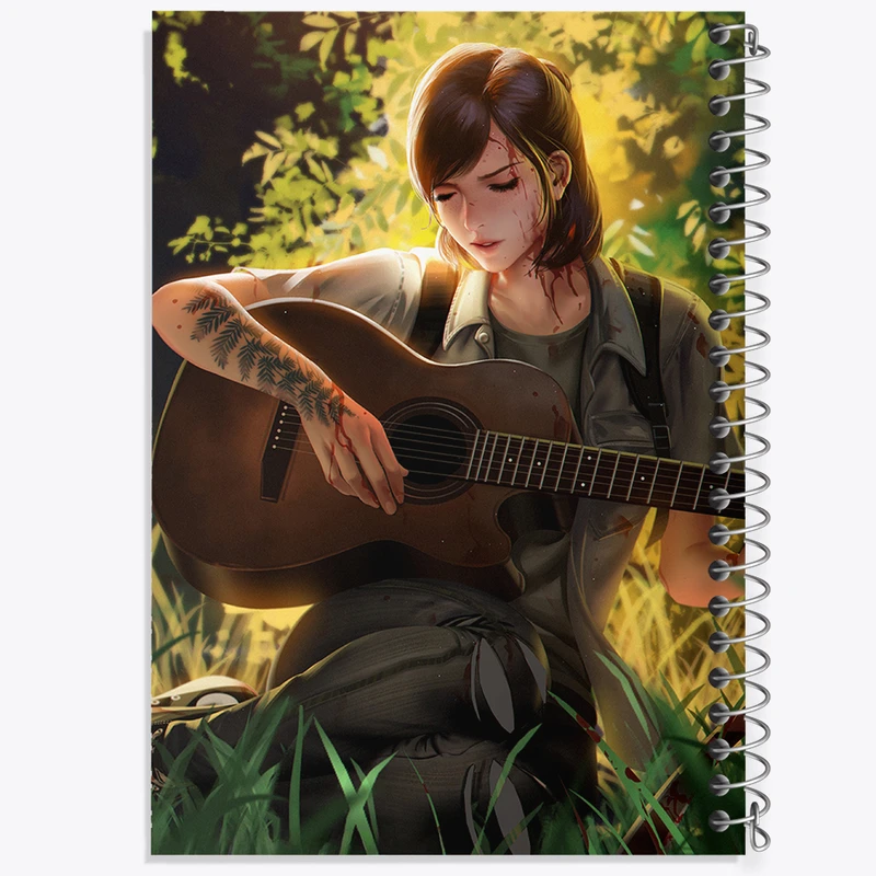 دفتر شطرنجی 50 برگ خندالو مدل بازی آخرین بازمانده از ما (The Last Of Us) کد 31708