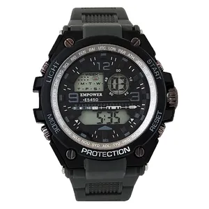 ساعت مچی دیجیتال مردانه امپاور مدل اسپرت ضدآب استخری چراغدار ورزشی کد 4601SPORT