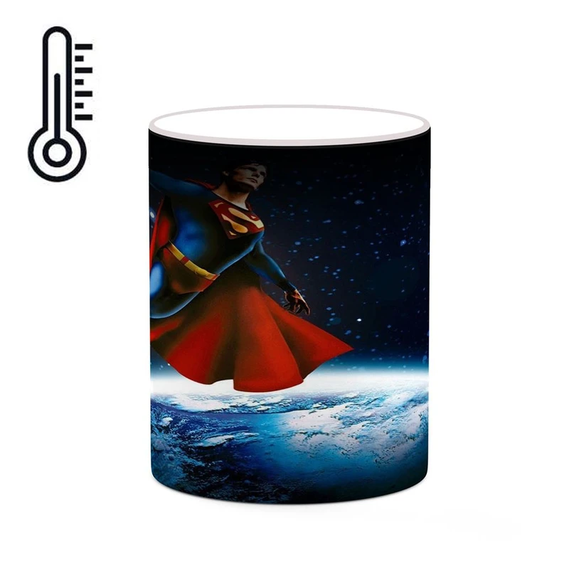 ماگ حرارتی کاکتی مدل سوپرمن Superman کد mgh39976