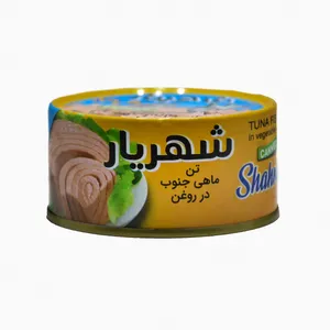 کنسرو ماهی تن در روغن مایع شهریار - 170 گرم
