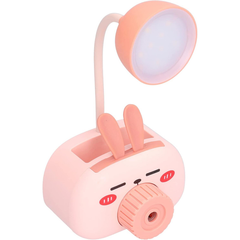 چراغ مطالعه شارژی مدل مدادتراش دار طرح خرگوش چشم بسته کد BOBO219