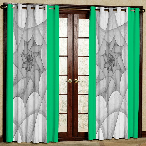 پرده مدل مخمل پانچی کد 7651 سایز 280x140 سانتی متر