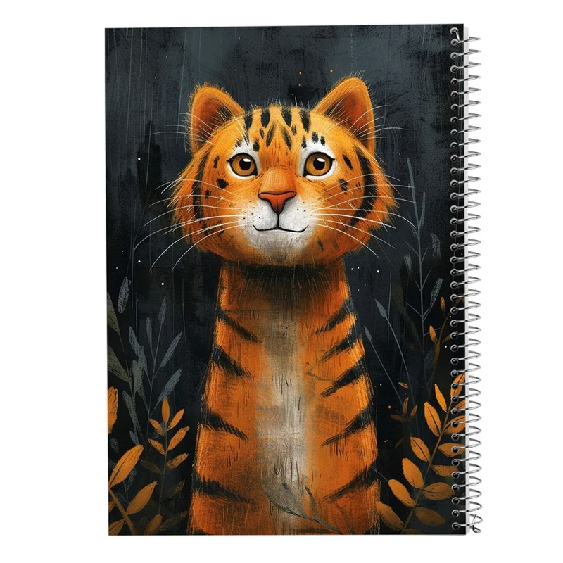 دفتر ژورنال نویسی 50 برگ مدوپد مدل نقطه ای طرح موجودات فانتزی کد DF16856