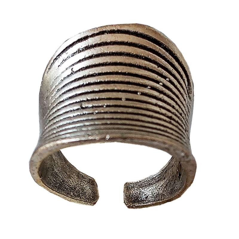 انگشتر زنانه مدل کتیبه عثمانی کد P-FN2