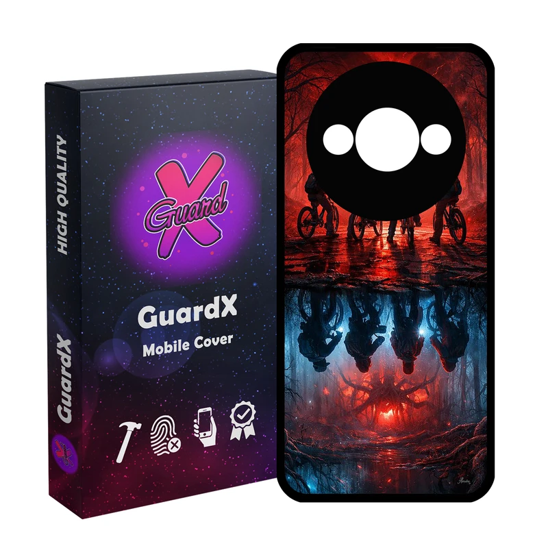 کاور گارد ایکس طرح Stranger Things مدل 10914 مناسب برای گوشی موبایل شیائومی Redmi A3 4G/ A3X 4G/ Poco C61