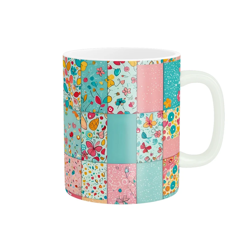 ماگ پاد آفرین طرح گل کد 3163