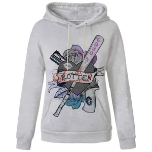 هودی زنانه مدل E 120 چوب بیسبال