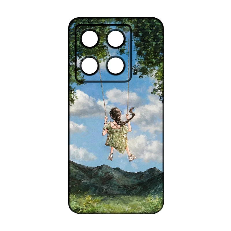 کاور طرح دخترانه کد 153 مناسب برای گوشی موبایل شیائومی 14T