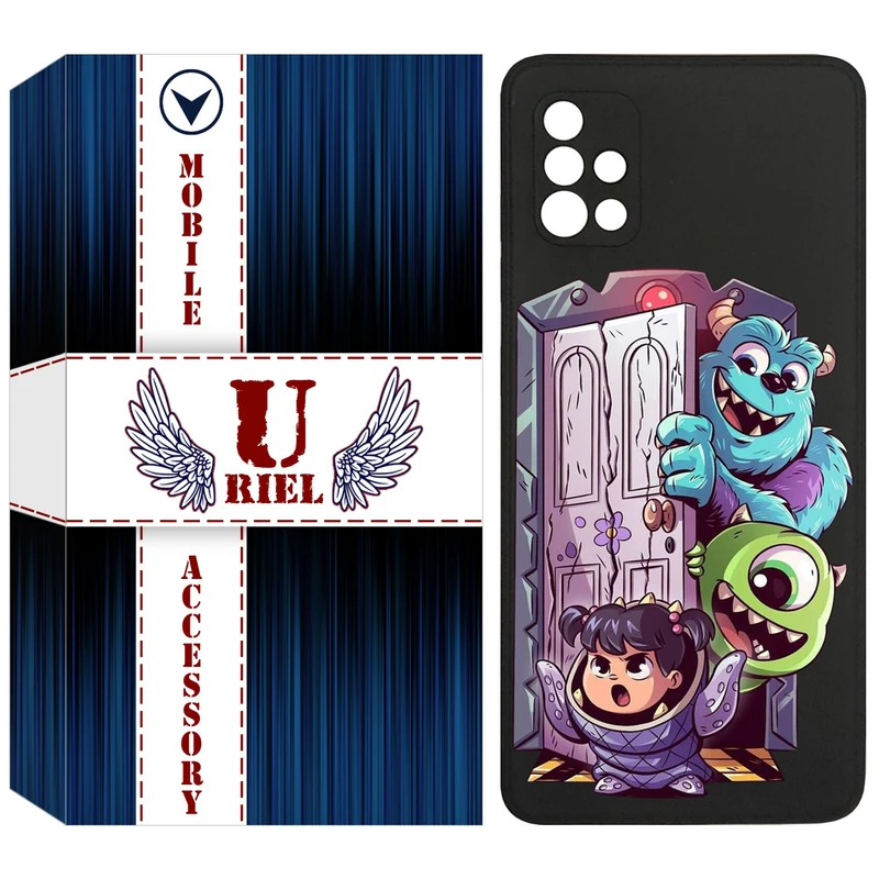 کاور یوریل قاب مدل KSH کد 67 طرح سالیوان مناسب برای گوشی موبایل سامسونگ Galaxy A51