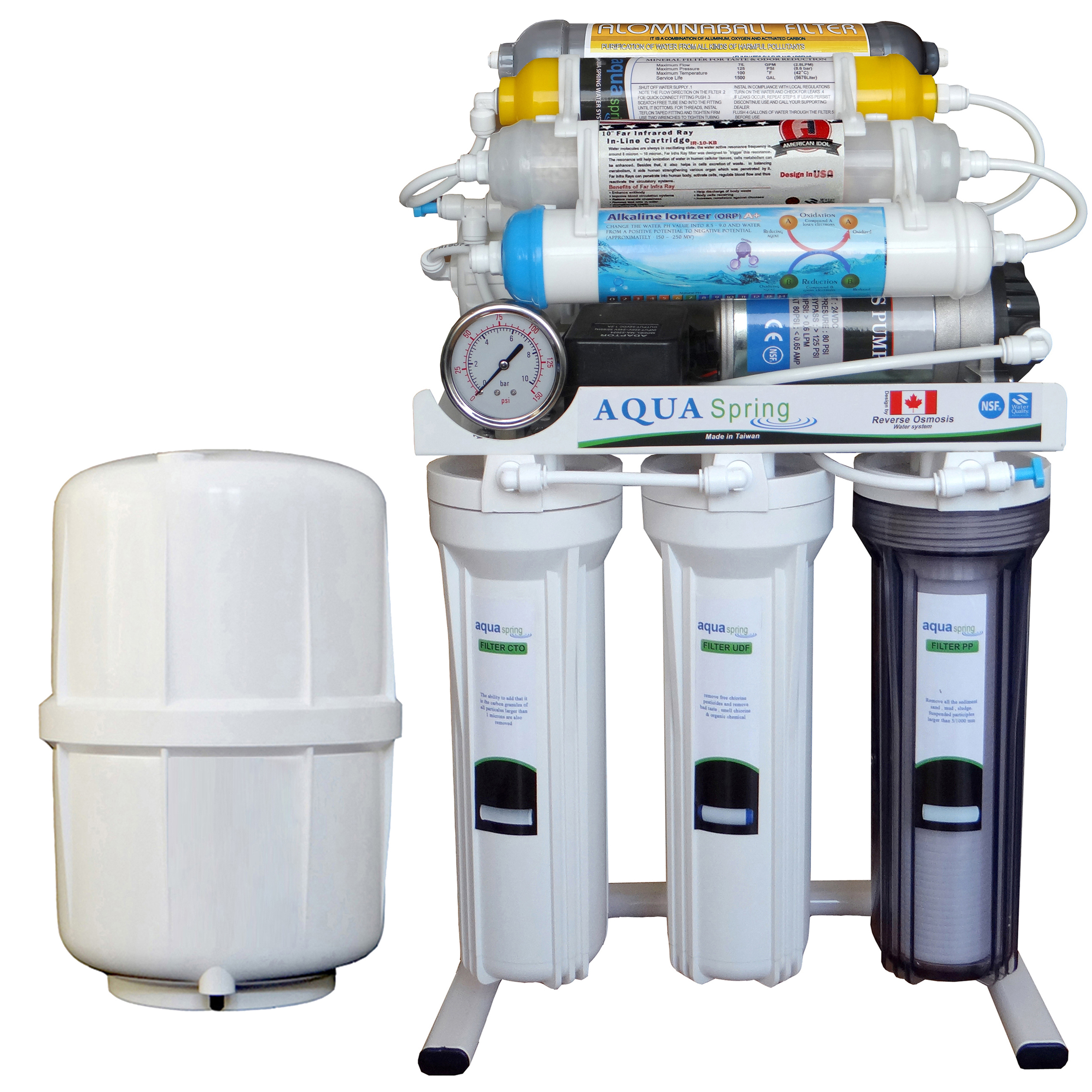 دستگاه تصفیه کننده آب آکوآ اسپرینگ مدل RO-NF7400