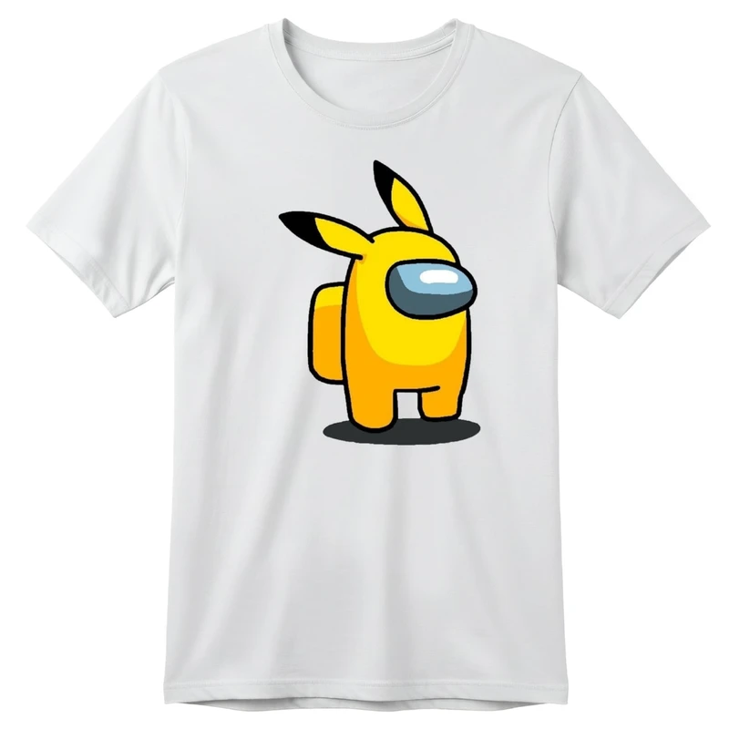 تی‌شرت آستین کوتاه بچگانه مدل امانگ آس کد p1 