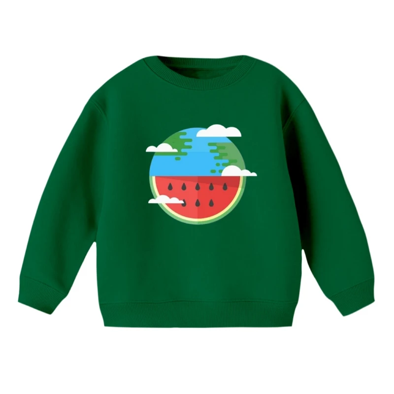 سویشرت بچگانه مدل هندوانه یلدایی کد 27