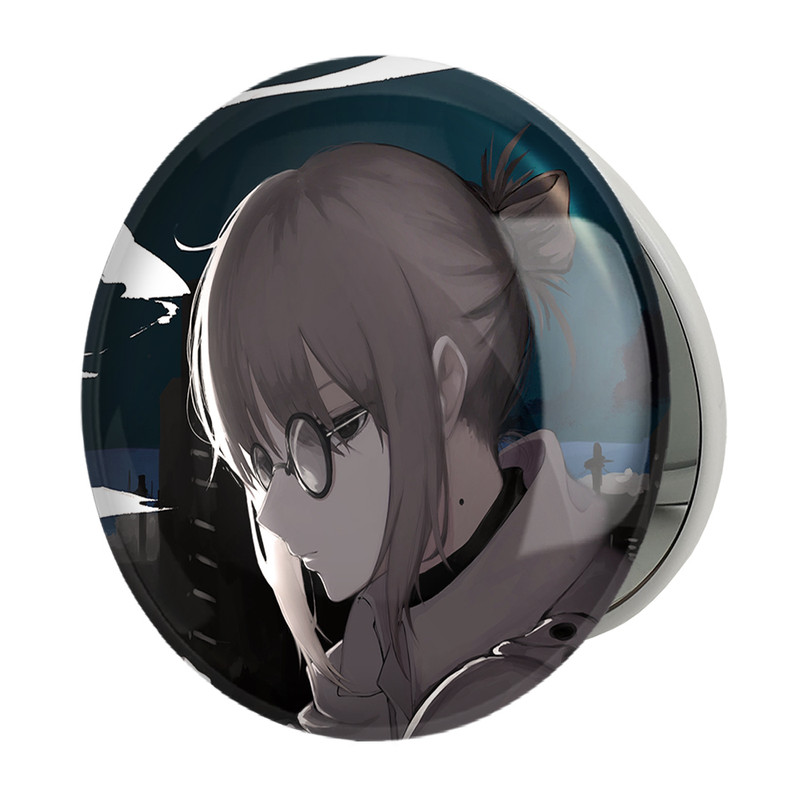 آینه جیبی خندالو طرح انکو اوگیسو انیمه کال آف نایت Call of the Night مدل تاشو کد 17801