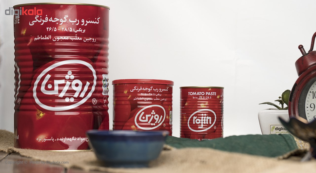 رب گوجه فرنگی روژین - 4.3 کیلوگرم