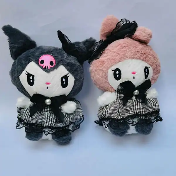 عروسک مدل کرومی و ملودی ارتفاع 25 سانتی متر مجموعه دو عددی