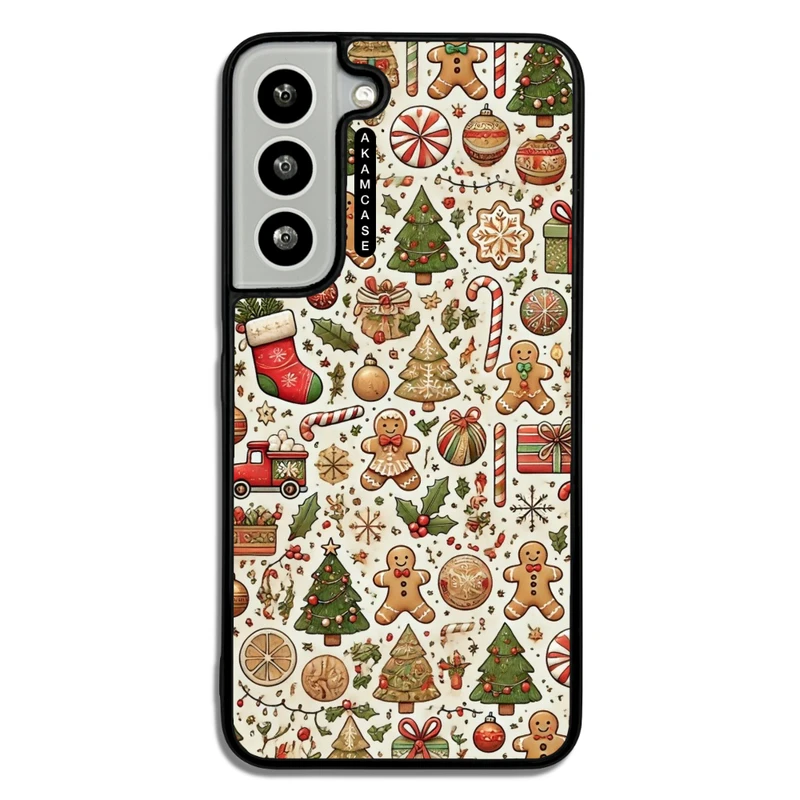 کاور آکام مدل AMC-WSGS22-CHRISTMAS-21 مناسب برای گوشی موبایل سامسونگ Galaxy S22