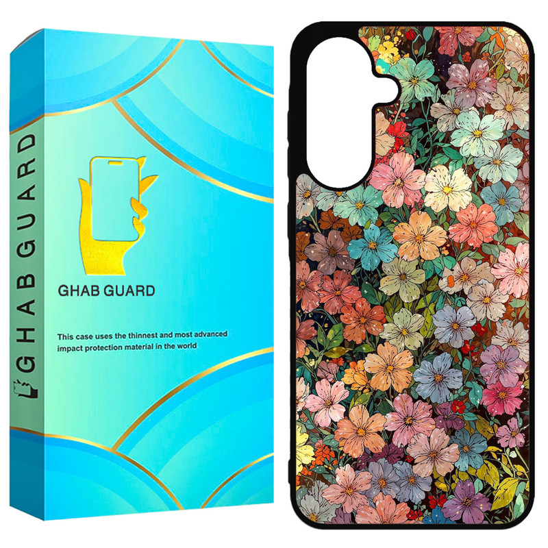 کاور قاب گارد طرح گل گلی مدل GA36 مناسب برای گوشی موبایل سامسونگ Galaxy A36