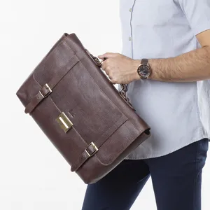 کیف اداری مردانه شهر چرم مدل AB111900