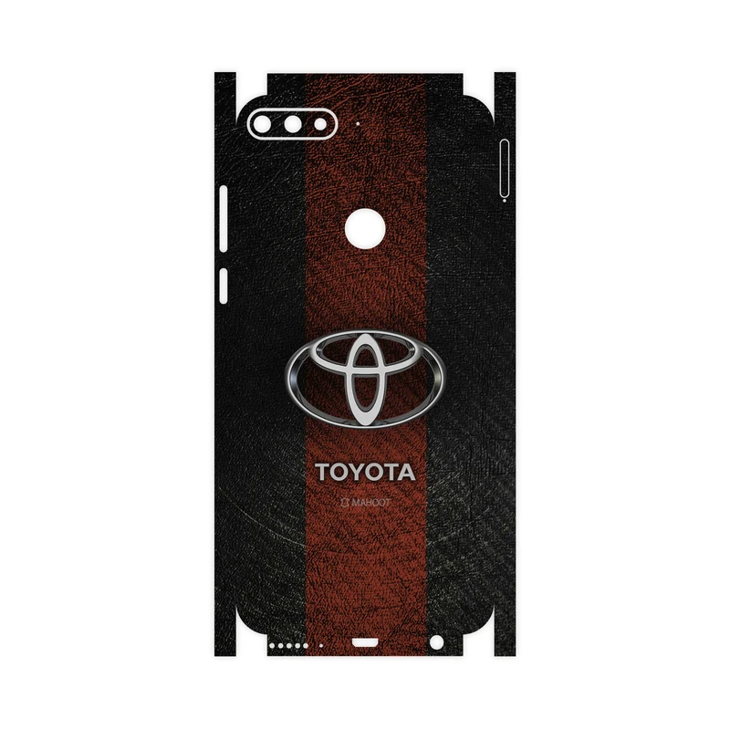 برچسب پوششی ماهوت مدل TOYOTA-FullSkin مناسب برای گوشی موبایل هوآوی Y7 Prime 2018