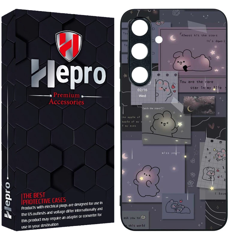 کاور هپرو طرح فانتزی مدل TPU مناسب برای گوشی موبایل سامسونگ Galaxy S24 FE