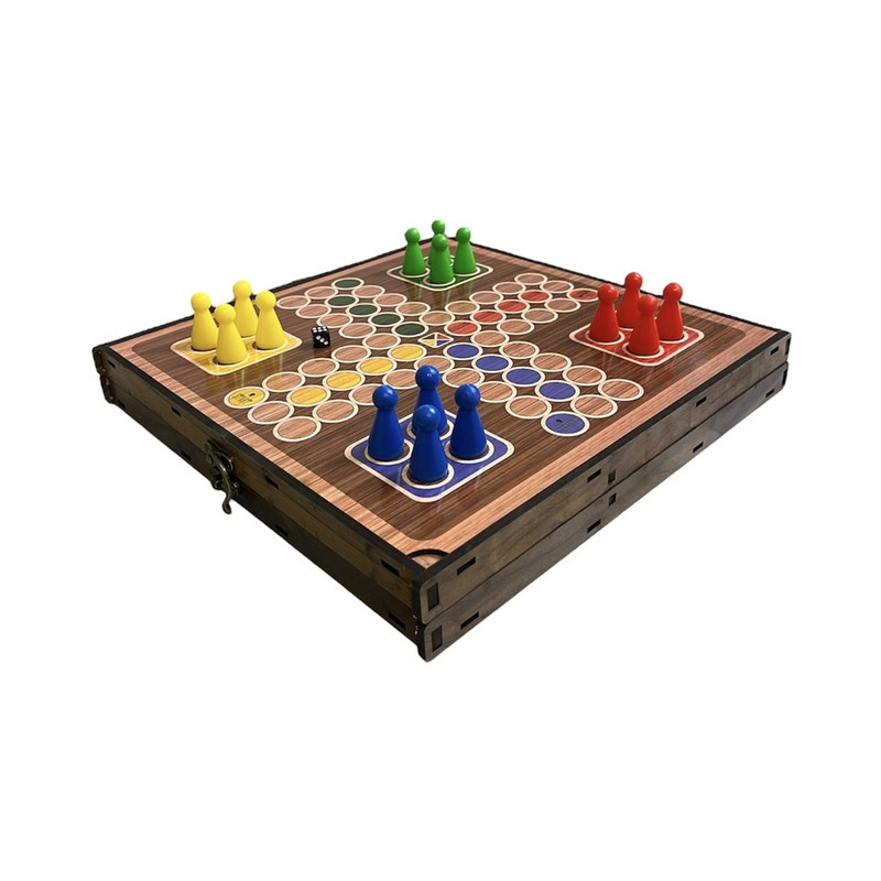 بازی فکری مدل منچ و شطرنج 6 بازی طرح راسا