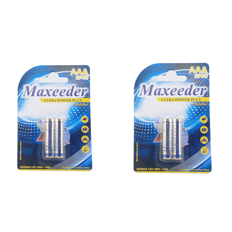 باتری نیم قلمی مکسیدر مدل MXR03A بسته 2 عددی