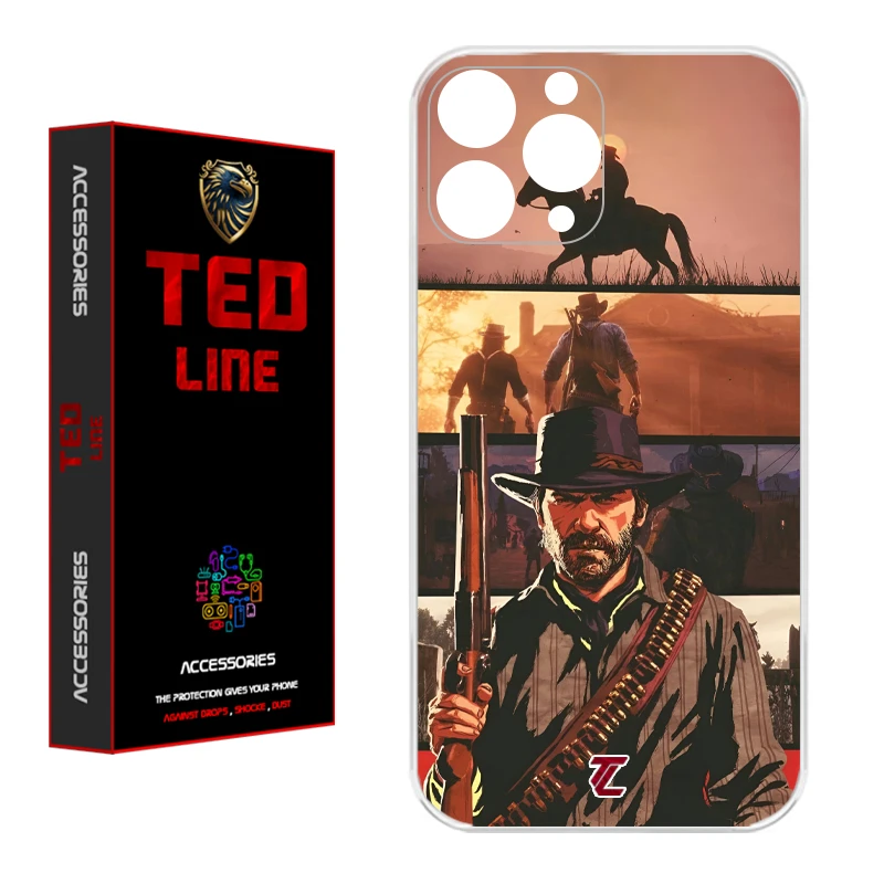 کاور تدلاین طرح رد دد ریدمپشن کد 1201 مناسب برای گوشی موبایل اپل Iphone 11 Pro Max