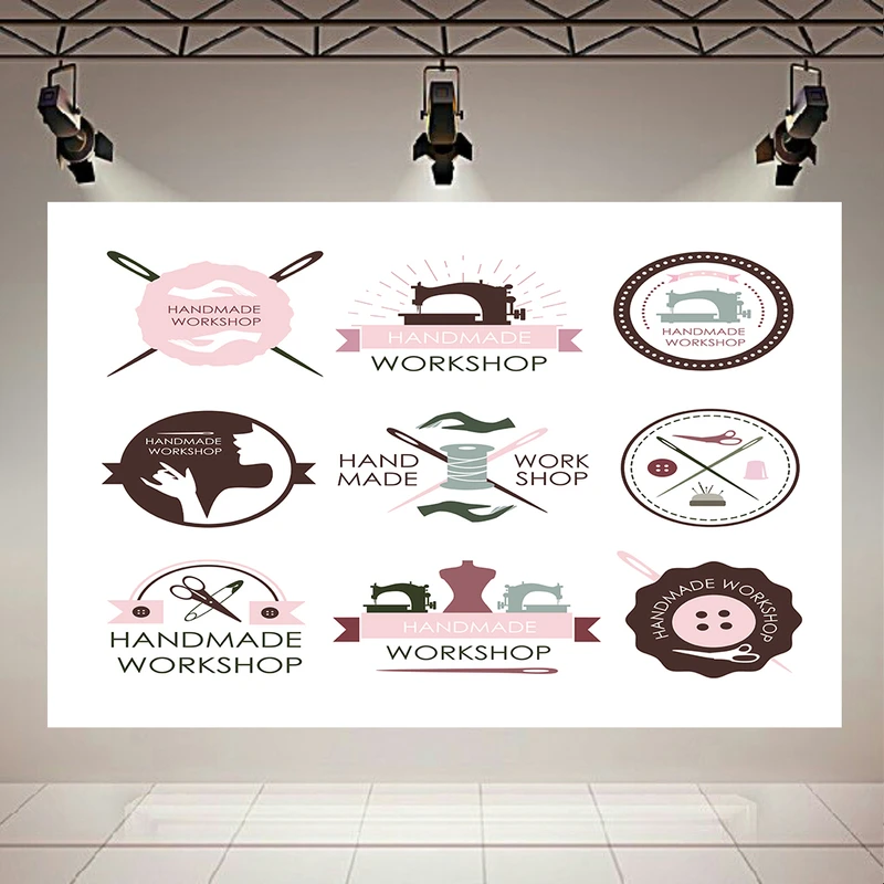 پوستر طرح کارگاه خیاطی مدل دوخت و دوز کد PD20823