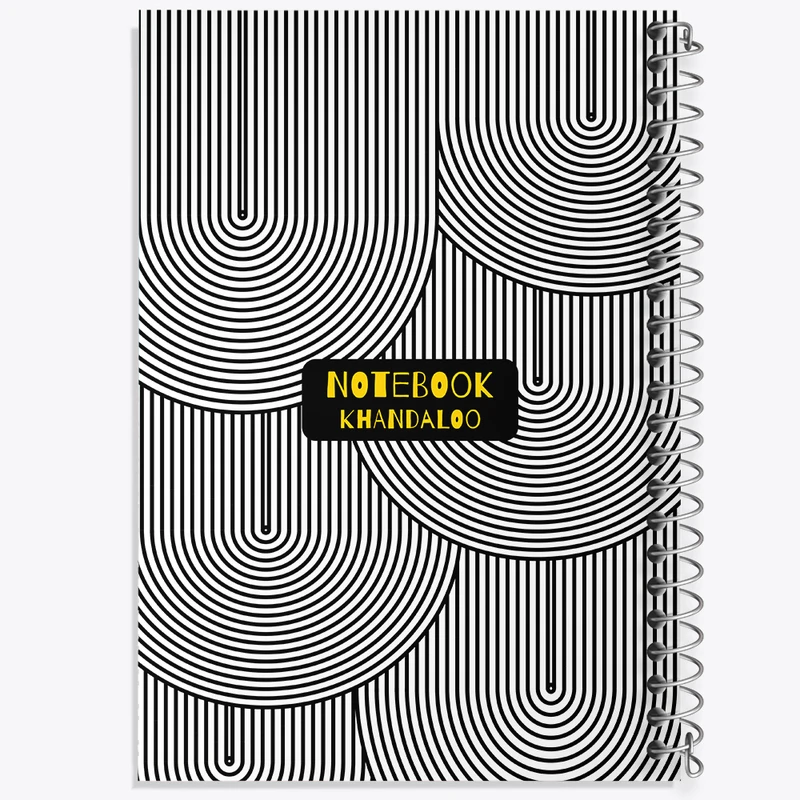دفتر نقاشی 50 برگ خندالو طرح مدرن کد N1178