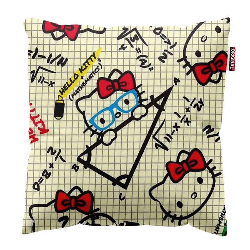 کوسن پاد آفرین طرح کیتی کد 3721 سایز 30*30 سانتی متر