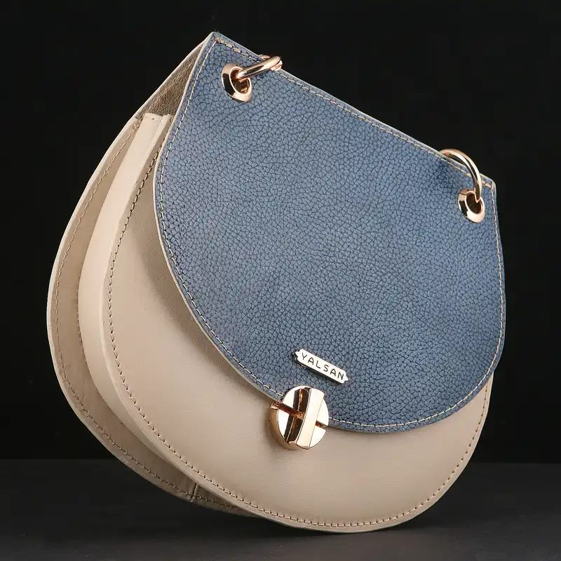 کیف رودوشی زنانه چرم یلسان مدل دلاریس کد SHT-005-KRM