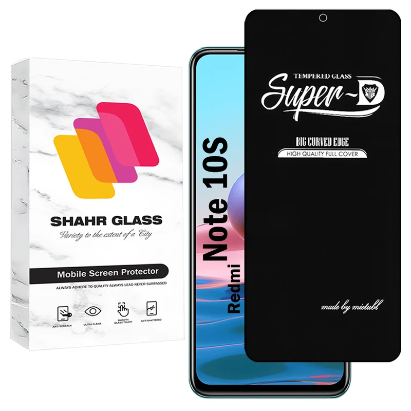 محافظ صفحه نمایش شهر گلس مدل SUPERDNSH مناسب برای گوشی موبایل شیائومی Redmi Note 10S