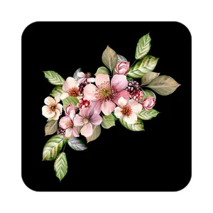 زیر لیوانی کاکتی طرح گل مدل mp19546