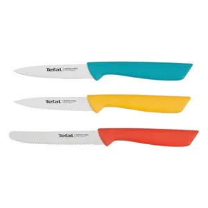 چاقو آشپزخانه تفال مدل K2733S  مجموعه سه عددی