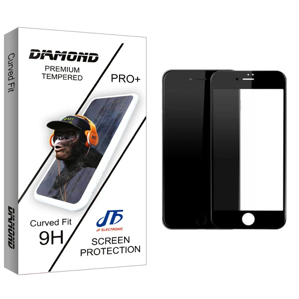 محافظ صفحه نمایش جی اف مدل Diamond glass مناسب برای گوشی موبایل اپل iPhone 7