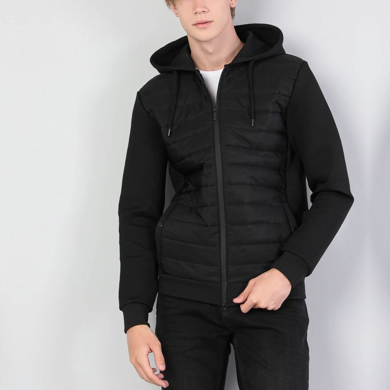 کاپشن مردانه کالینز مدل BKCL335 - - 6