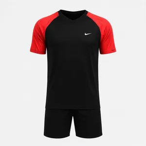 ست تی‌شرت آستین کوتاه و شلوارک ورزشی مردانه مدل رعد کد 51037