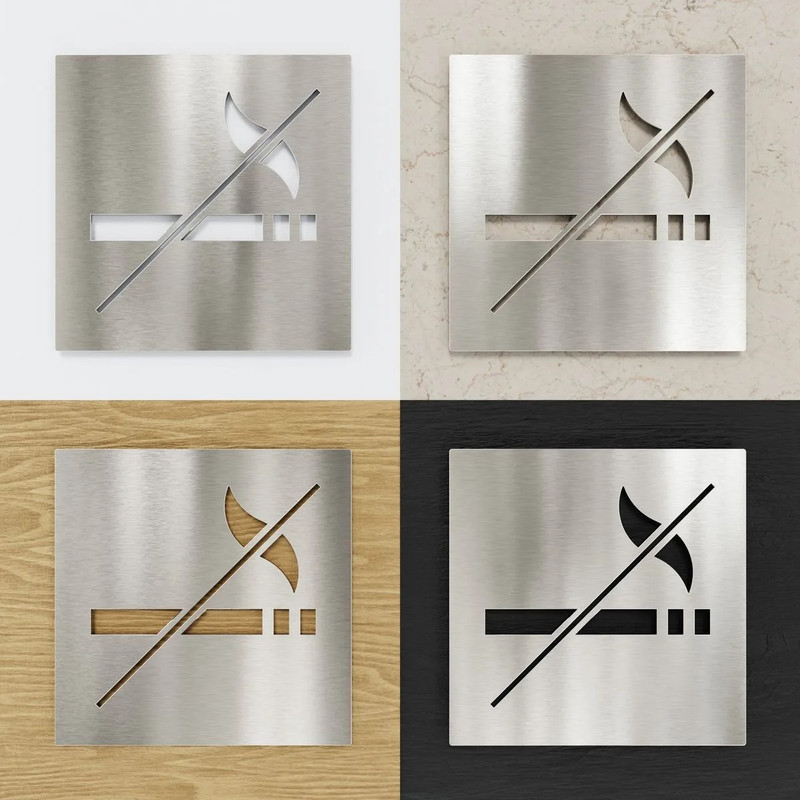 تابلو نشانگر  مدل تابلو نشانگر سیگار نکشید