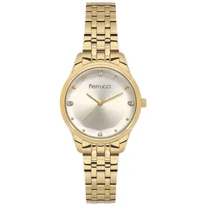 ساعت مچی عقربه‌ای کوارتز زنانه فروچی مدل FC.03317M.02