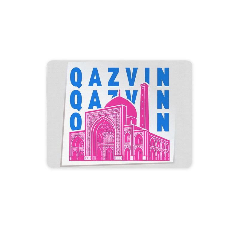 ماوس پد ترمه طراحان ایده مدل نماد مسجد جامع عتیق قزوین کد map0102 سایز 19*28 سانتی متر