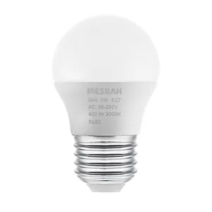لامپ یخچال و فریزر 5 وات مصباح مدل 120V/220V-5W-E27-G45-WW پایه E27