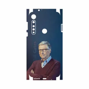 MAHOOT Bill Gates-FullSkin Cover Sticker for Motorola One Vision Plus