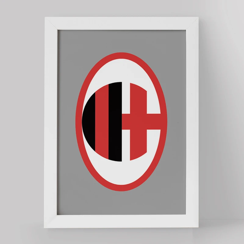 تابلو خندالو مدل باشگاه آث میلان کد 2065