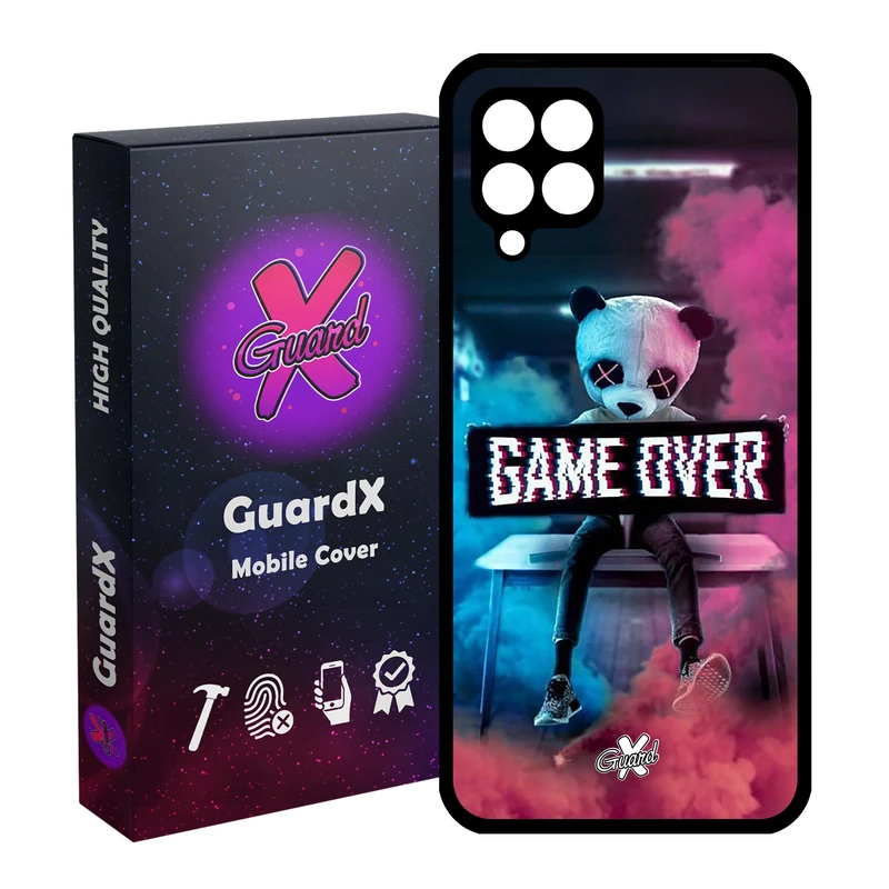 کاور گارد ایکس طرح Panda مدل Glass10029 مناسب برای گوشی موبایل سامسونگ Galaxy A12