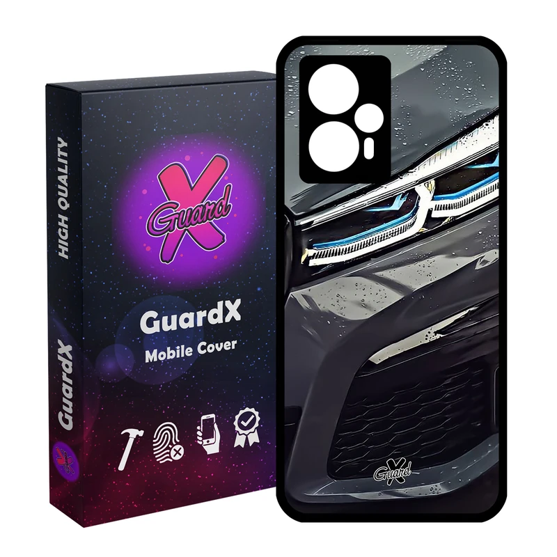 کاور گارد ایکس طرح BMW مدل Glass10455 مناسب برای گوشی موبایل شیائومی Poco F5/Redmi Note 12 Turbo